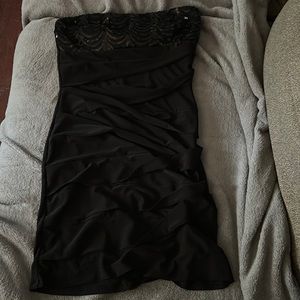 Juniors Deb little black dress